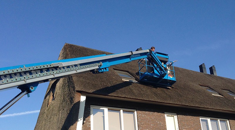 New thatched roof